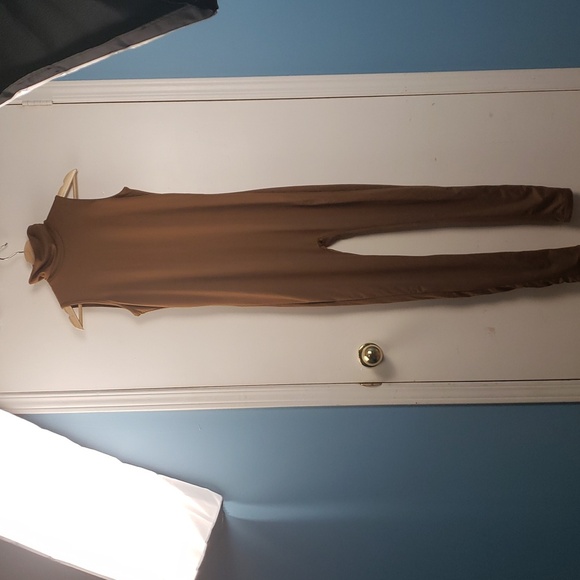 Bumpsuit | THE STEVIE BUMPSUIT Toffee Brown size small nwot - Maternity Romper - Picture 11 of 16